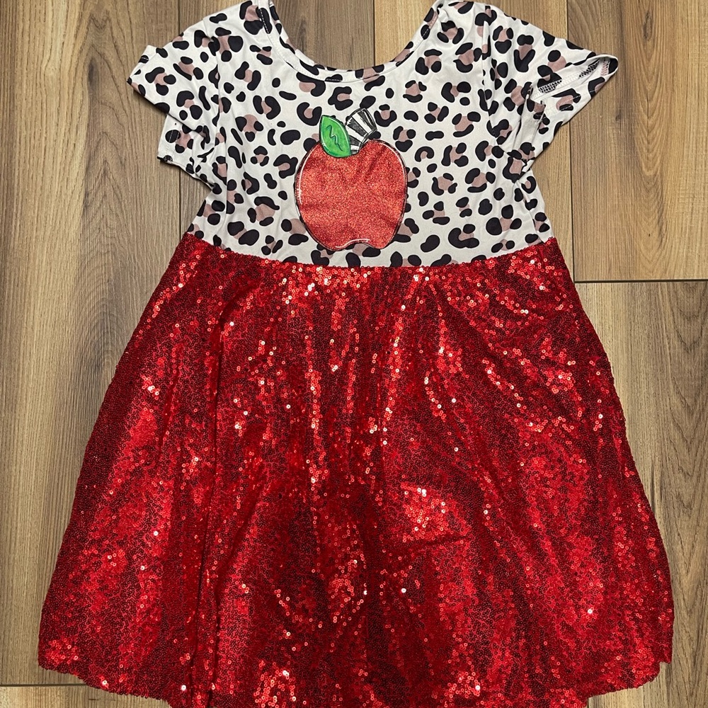 Sparkle in Pink Apple dress